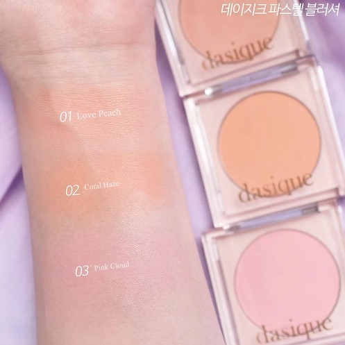 Phấn Má Hồng Dạng Nén Xinh Xắn Dasique Pastel Blusher 4.8g | BigBuy360 - bigbuy360.vn