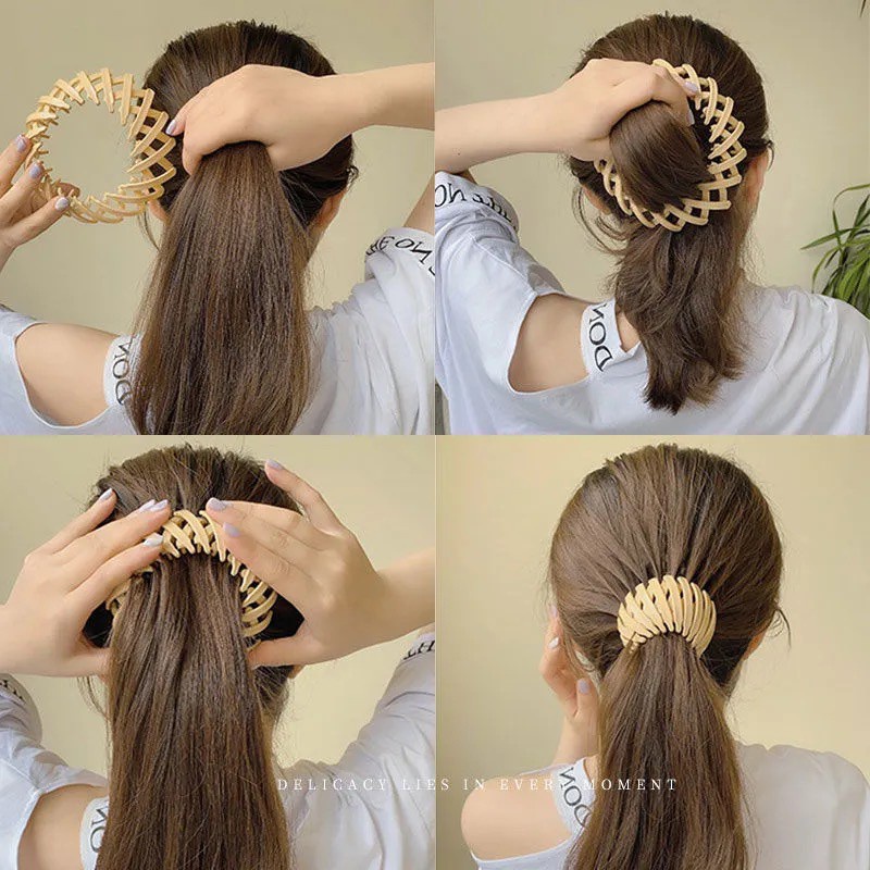 Kẹp tóc đuôi ngựa thiết kế độc đáo