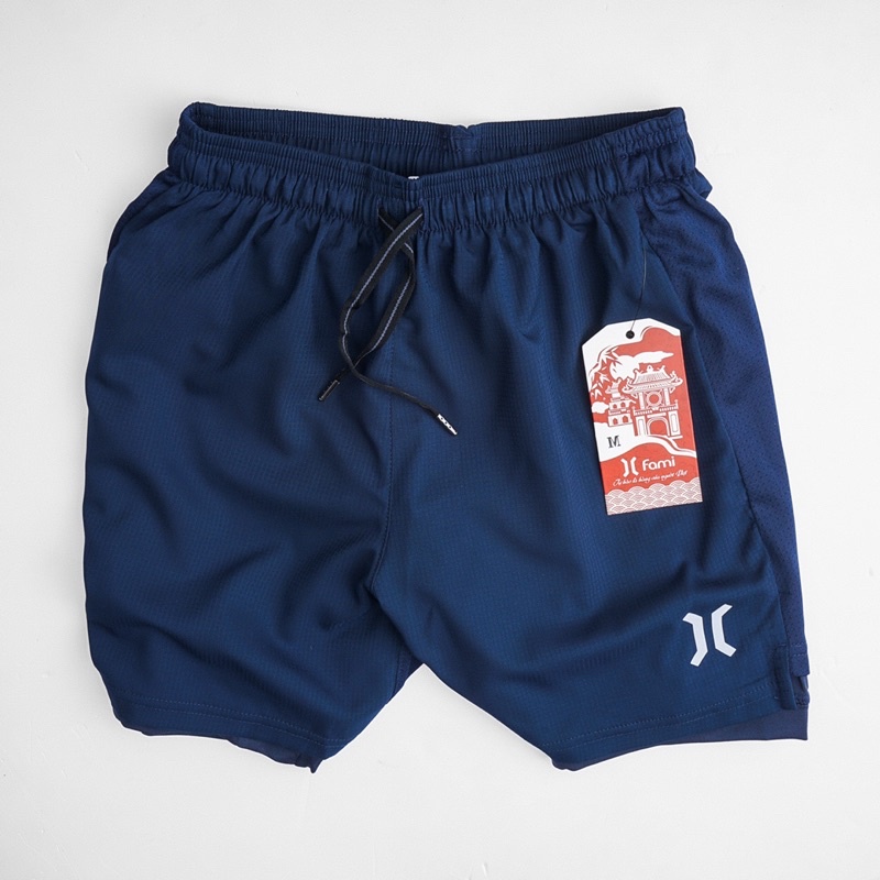 Quần short đùi vải dù nhẹ form ngắn trên gối. có bigsize