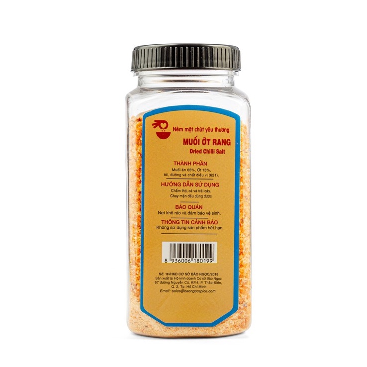 Muối ớt rang Bảo Ngọc 150g