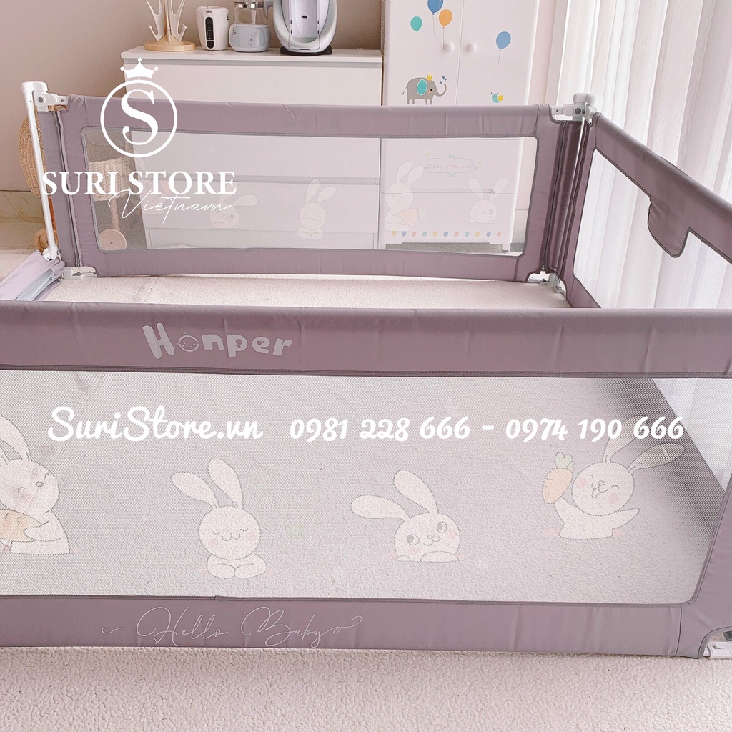 THANH CHẮN GIƯỜNG CAO CẤP HONPER HÀN QUỐC - CHÍNH HÃNG