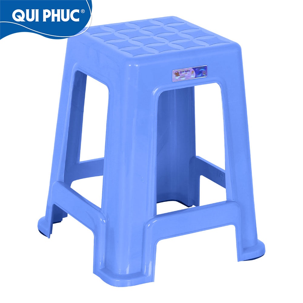 Ghế nhựa cao SUPER QUI PHÚC-CHÂN ĐẾ CAO SU CHÔNG TRƯỢT- TẢI TRONG 90 KG