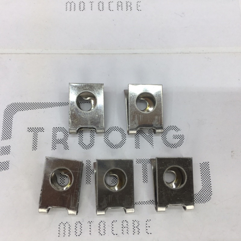 Combo 5 kẹp xoắn inox 5 li dùng cho xe gắn máy