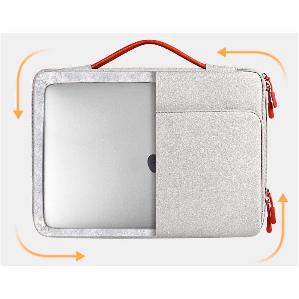Túi xách túi chống sốc macbook và laptop 14,1 và 15,6 inh cao cấp phong cách mới