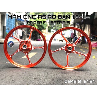 MÂM ASIRO CNC RAIDER FI - SATRIA FI BẢN 1.6-1.6
