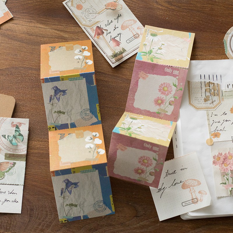 Giấy nhớ cổ điển trang trí
