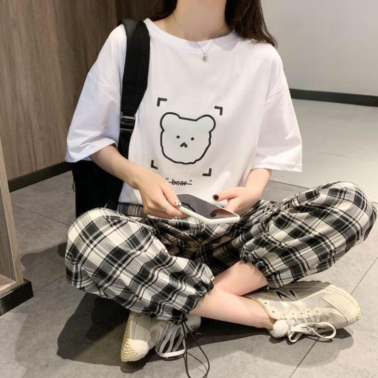 Áo thun tay lỡ unisex hàng đẹp, áo phông chất cotton sịn