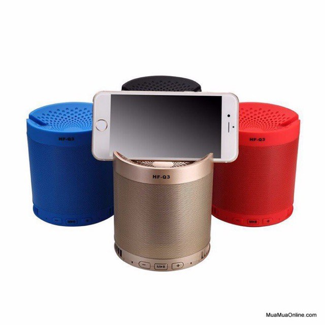 Loa Bluetooth Q3 kiêm giá đỡ điện thoại - ÂM THANH HIFI CỰC CHẤT