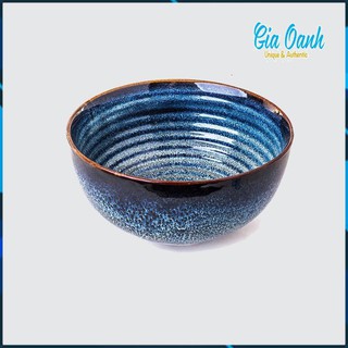 Bát Tô Sâu Men Xanh Hoả Biến D17 & D22 ( 2 size) - Bát Tô Cao Cấp Bát Tràng