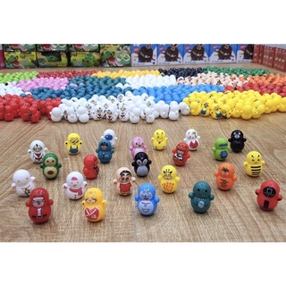 Lật đật squid game mini, lật đật mini doraemon, cho bé cute dễ thương (pikachu, trò chơi con mực, lợn, người tuyết)