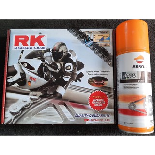 COMBO Nhông sên dĩa RK chính hãng cho xe Yamaha Exciter 150 (tặng kèm dưỡng sên)