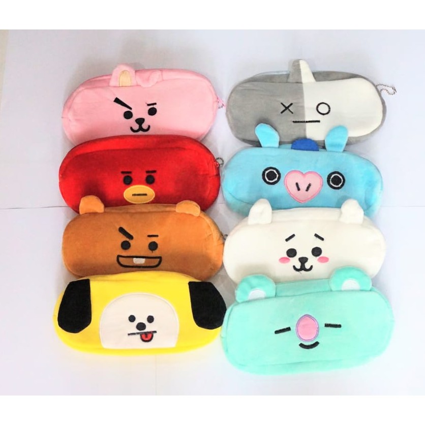 Bóp Viết Vải Bông Hình Bt21 Bts Tata Cooky Chimmy Koya Rj Van Mank