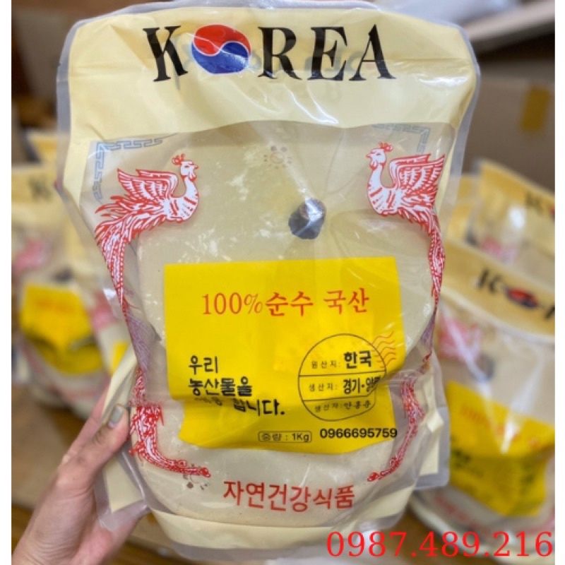 NẤM LINH CHI HÀN QUỐC GÓI 1KG TÚI PHƯỢNG VÀNG