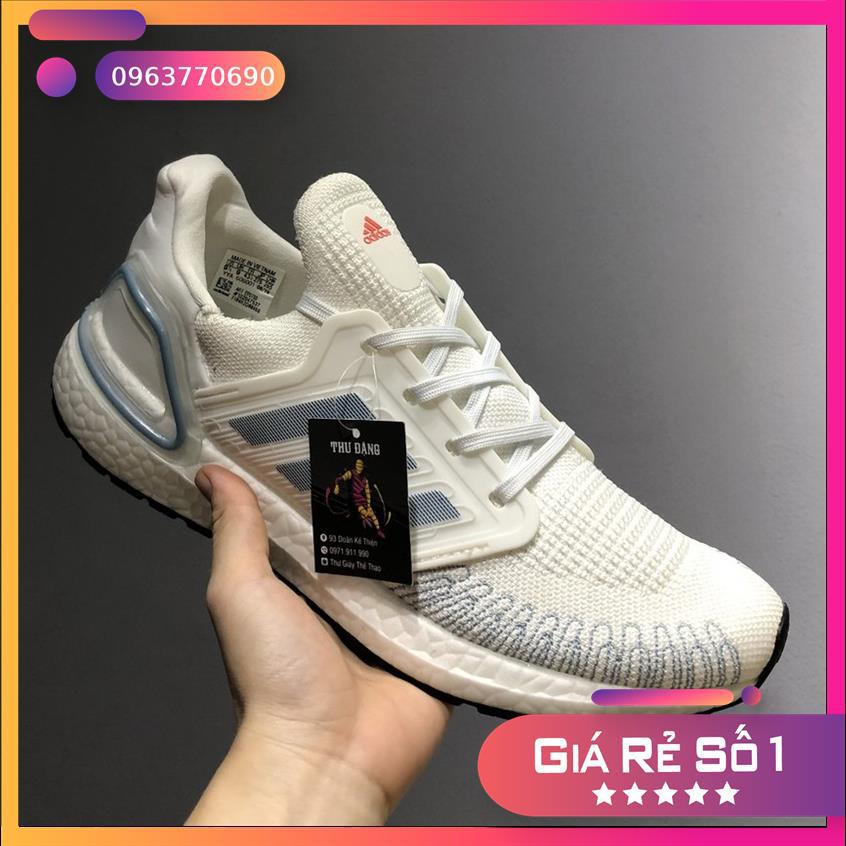 ⚡️ giày thể thao sneaker ultra boost trắng xoắn 2020 - ductoanm64b