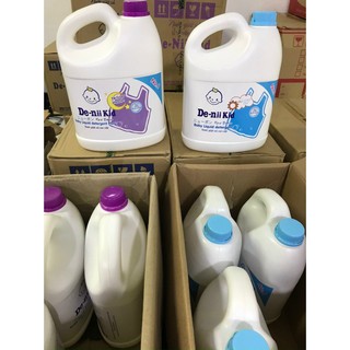 [HÀNG TỐT - GIÁ TỐT] NƯỚC GIẶT XẢ CAO CẤP DE-NII-KID 3.8L