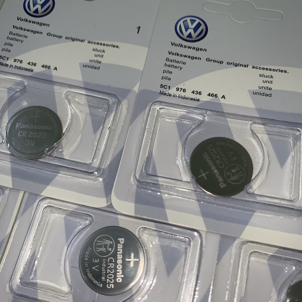 Pin Cúc Áo CR2025, CR2032 - Pin Chìa Khóa Xe Volkswagen