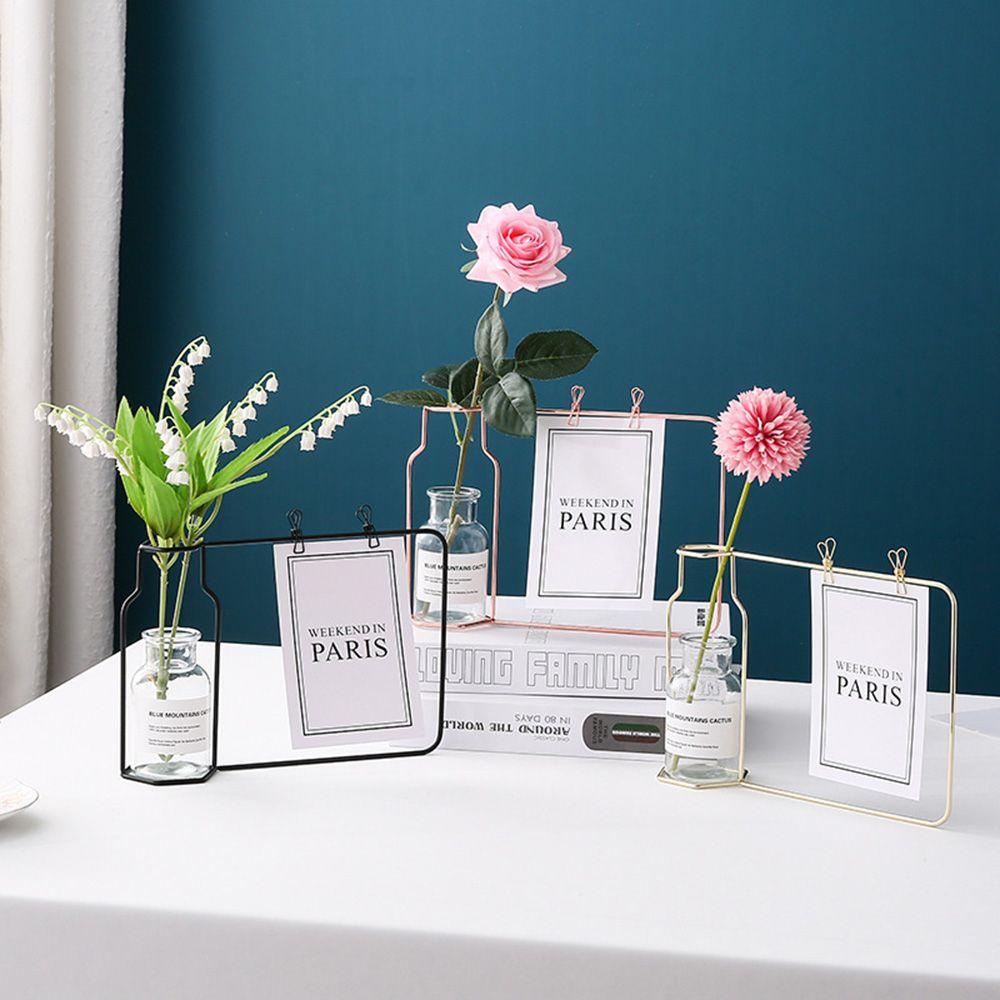 CONOPERY Khung Sắt Đựng Chậu Hoa Thủy Canh Trang Trí Nhà Cửa / Văn Phòng