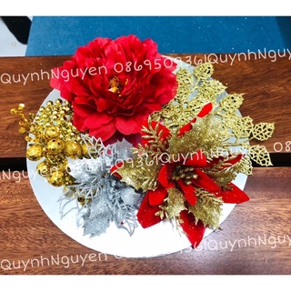 set phụ kiện trang trí( k bao gồm bánh và nước)