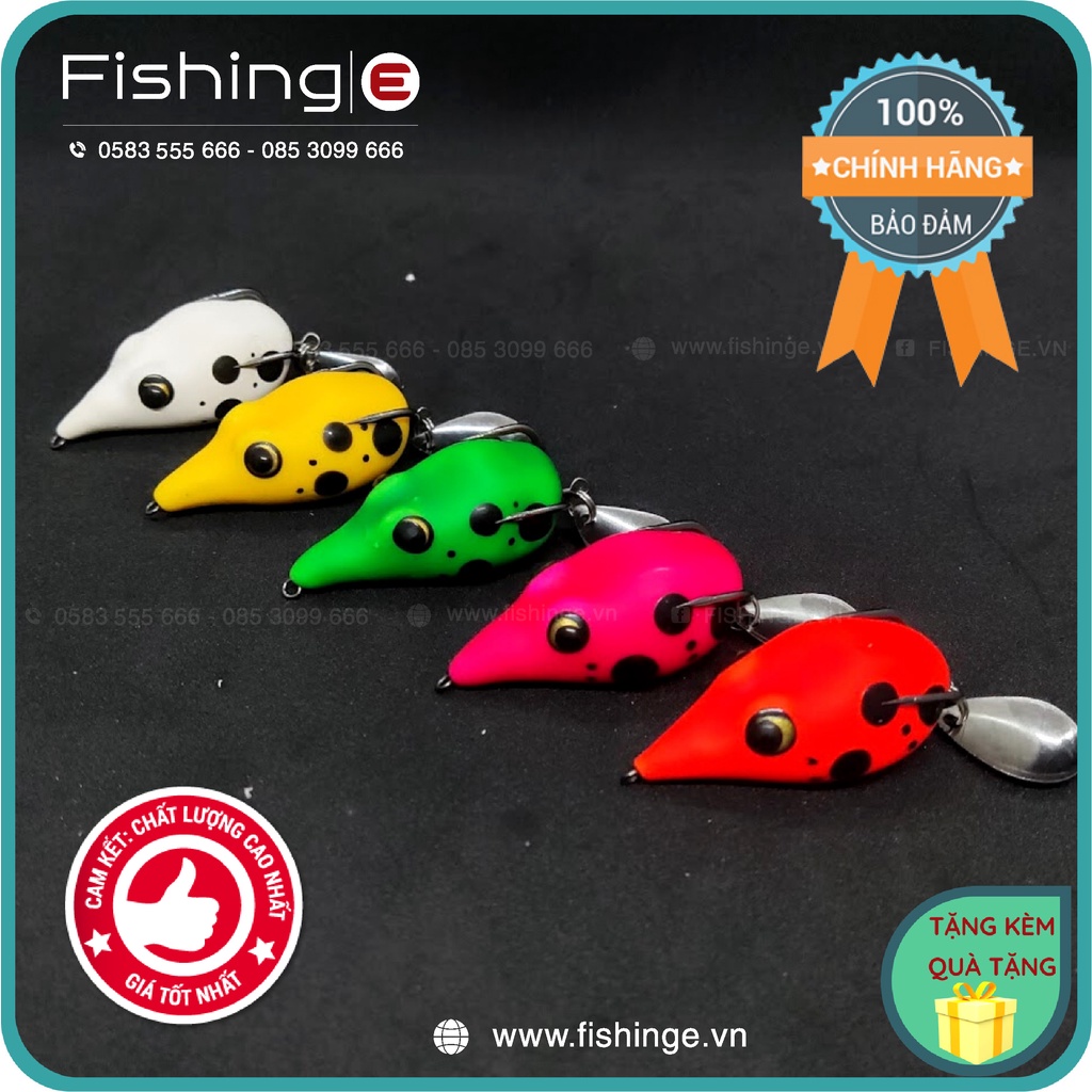 Mồi lure nhái hơi Thái Lan Lungyai - Z6 Chính Hãng (6 màu, nổi, 7g) - Fishinge.vn - Đồ câu, mồi câu lure