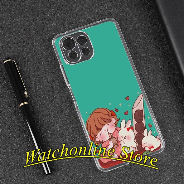 Ốp lưng silicon Xiaomi Mi 11 lite Redmi 10C Note 10 Note 10 pro / K40 k40 pro Poco F3 in hình 3D P1