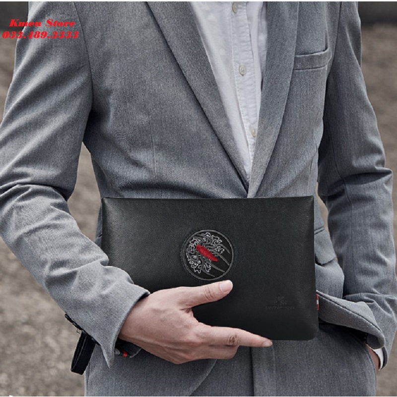 Ví Cần Tay Nam Clutch Nam Cao Cấp POLO MEISDO Sang Trọng Đẳng Cấp PL02