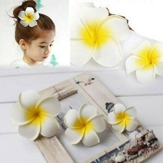 Kẹp tóc hoa sứ 7cm 8cm 10cm - kẹp tóc hoa đại