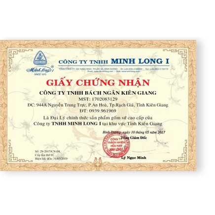 Bộ chén dĩa Minh Long 11 SẢN PHẨM DAISY IFP viền chỉ vàng dùng cho gia đình, sứ đẹp cao cấp dùng đãi khách, tặng quà tết