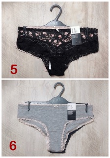 [AUTH_SẴN] Set 3 quần chip cotton HM authentic vợt sale