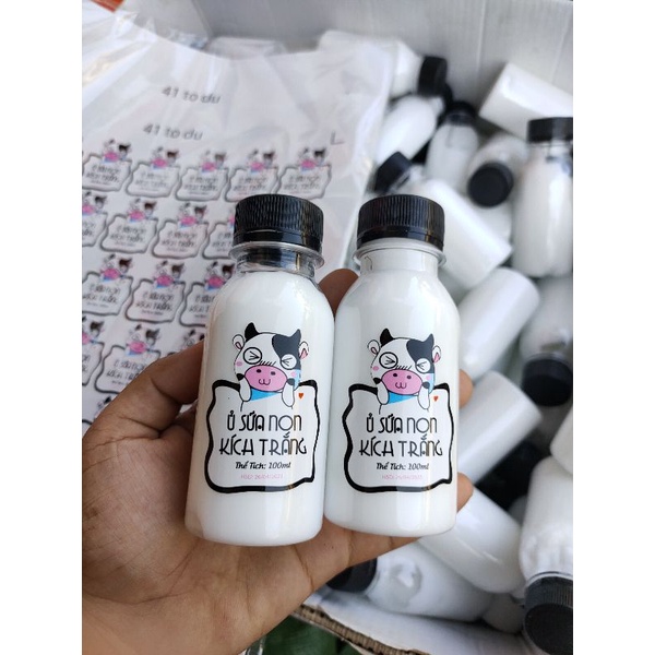 Ủ Sữa Non Kích Trắng Cho Face & Body Siêu Thơm Mịn 100ML