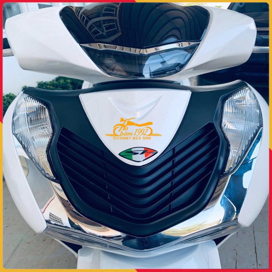 ✅ Tem Chữ Sh Nổi Màu Đỏ Dán Mặt Nạ Xe Máy Sh, Vision, Lead , Sh Mode  ✅