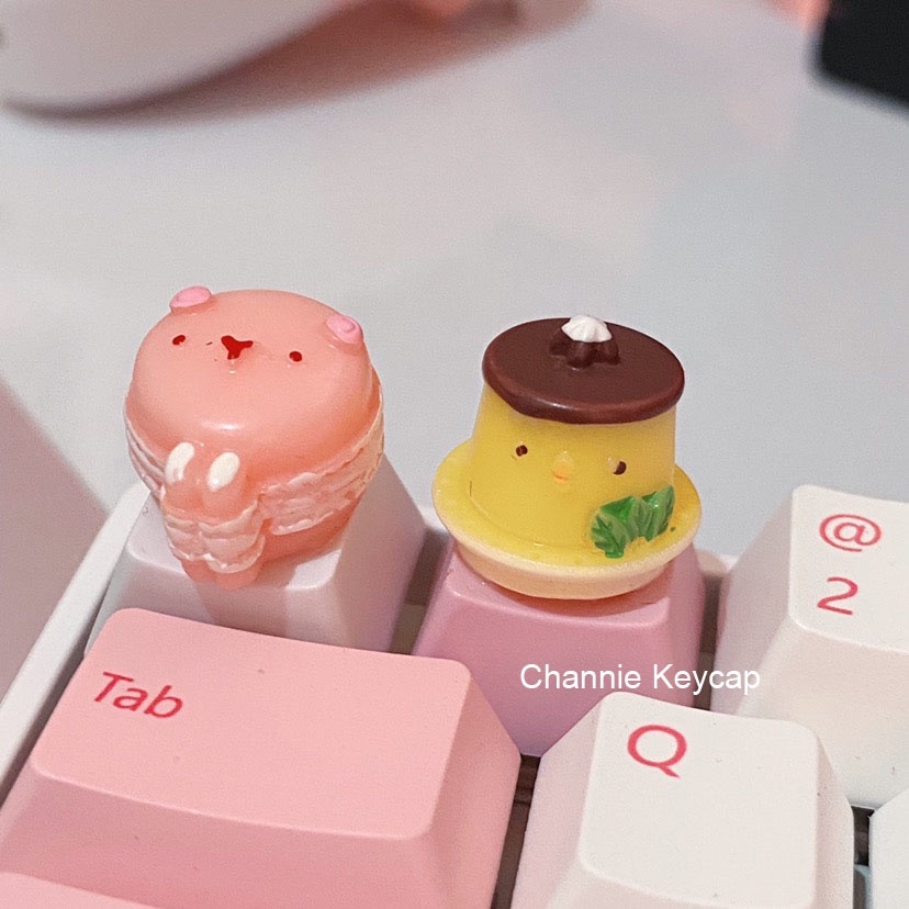 Keycap lẻ Cup Food Coffee Dễ Thương Phím Lẻ
