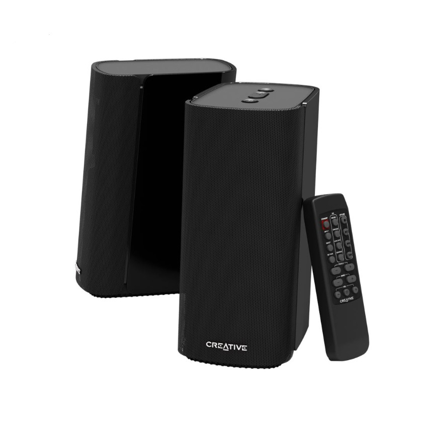 Combo Loa Vi Tính Creative T100 và Tai Nghe Creative Outlier Gold - Hàng Chính Hãng