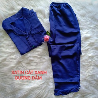 Đồ bộ ngủ mặc nhà Satin lụa cao cấp