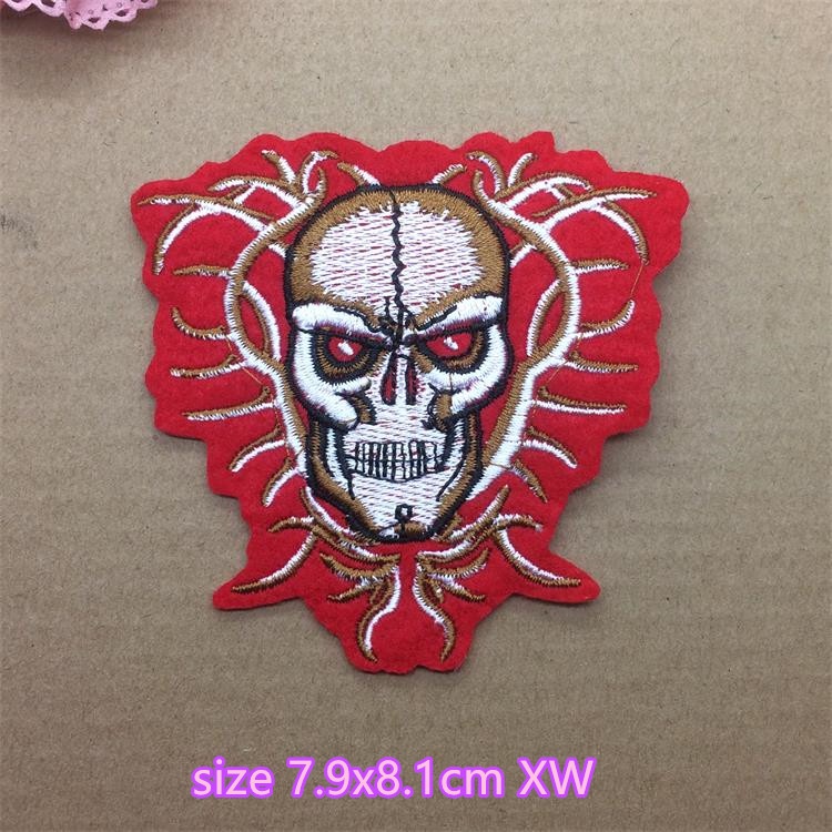 Huy Hiệu May Mắn Thêu Hình Đầu Lâu Mũi Tên May Mắn Phong Cách punk Trang Trí Quần Áo / Băng Cánh Tay / Quần Tự Dính Có Thể Được Ủi Được Có Thể Được Làm Bằng Tay diy