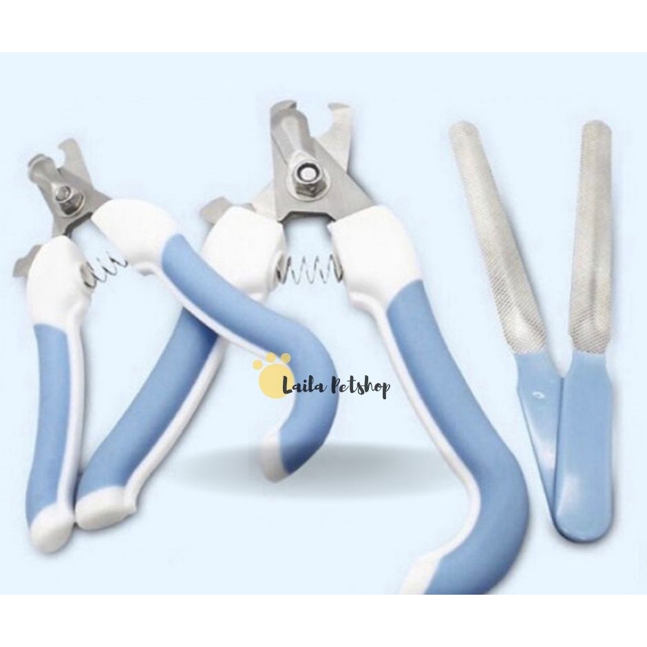 Combo Kèm Cắt Dũa Móng Chó Mèo 2 Size - Laila Petshop