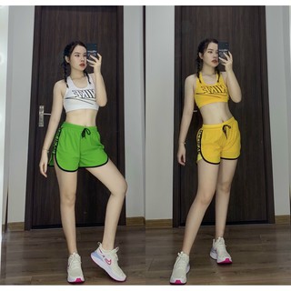 Quần tập Zumba,Gym, Yoga, Aerobic, thể dục nữ . Quần đùi RELIFE