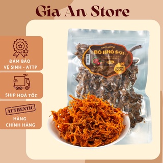 Khô bò khô sợi loại 1, thịt bò khô xé sợi vị cay Xuân Hương siêu ngon 360g