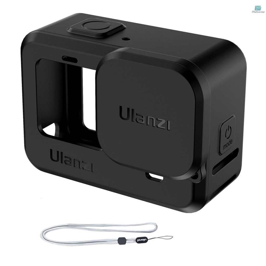 Ốp Bảo Vệ Camera Hành Trình Ulanzi G9-1 Bằng Silicon Mềm Kèm Dây Đeo