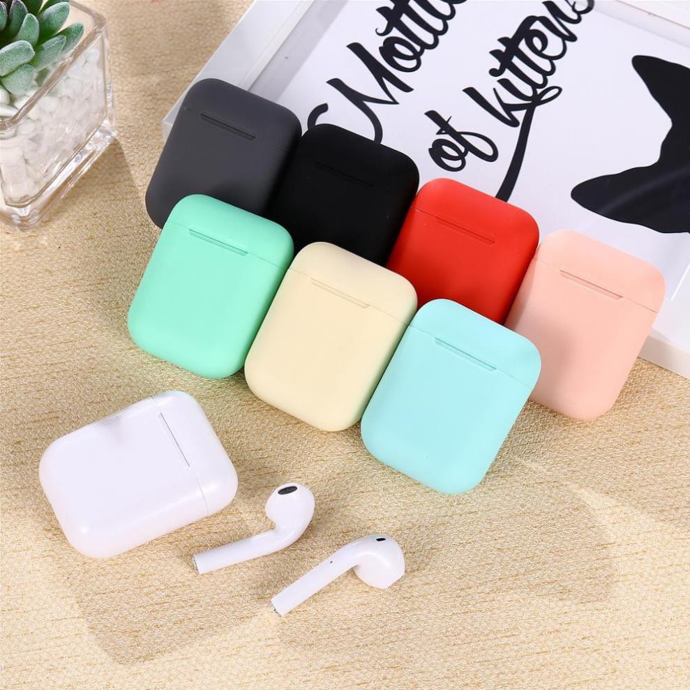 Tai Nghe Bluetooth blutooth Không dây Inpods 12 i12 giống Airpods 2 chuyên Gaming dùng cho iphone và android