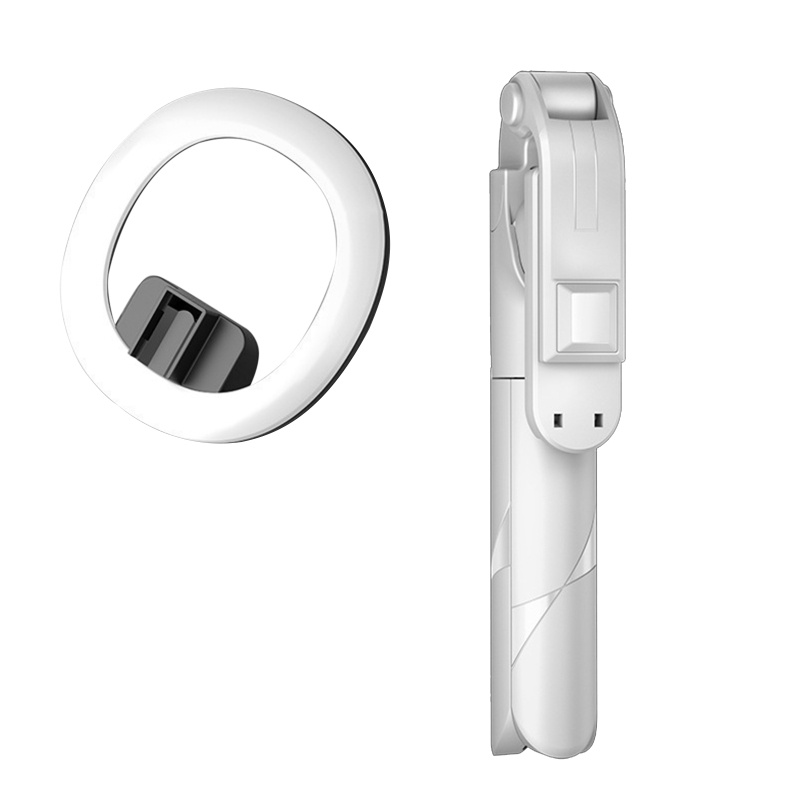 Gậy Ba Chân Có Đèn Led Kết Nối Bluetooth Điều Khiển Từ Xa Hỗ Trợ Chụp Ảnh / Phát Trực Tiếp Cho Điện Thoại