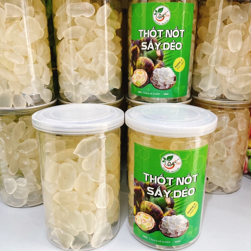 Thốt Nốt Sấy Dẻo Không Đường ⚡️400gr⚡️FREESHIP_ATVSTP_Ăn Là Mê Ngay !