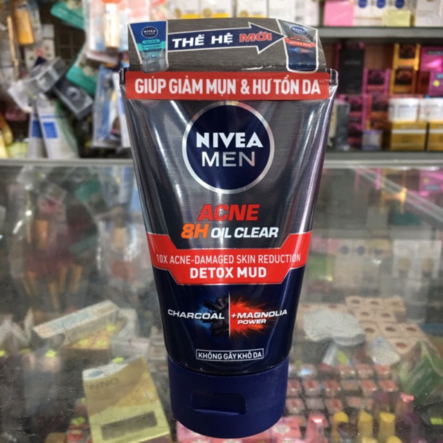 Sữa rửa mặt Nivea giúp giảm mụn hư tổn da 100g