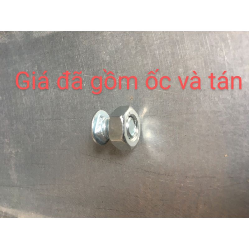 Combo 10 con Bulong ốc có con tán hoặc 5c bát V, 1c bát V bắt kệ V lỗ