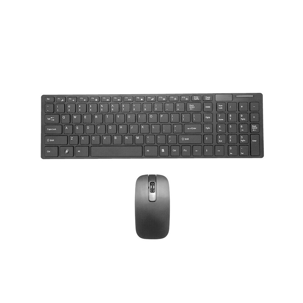 Bàn Phím + Chuột Không Dây 2.4g 101 Phím