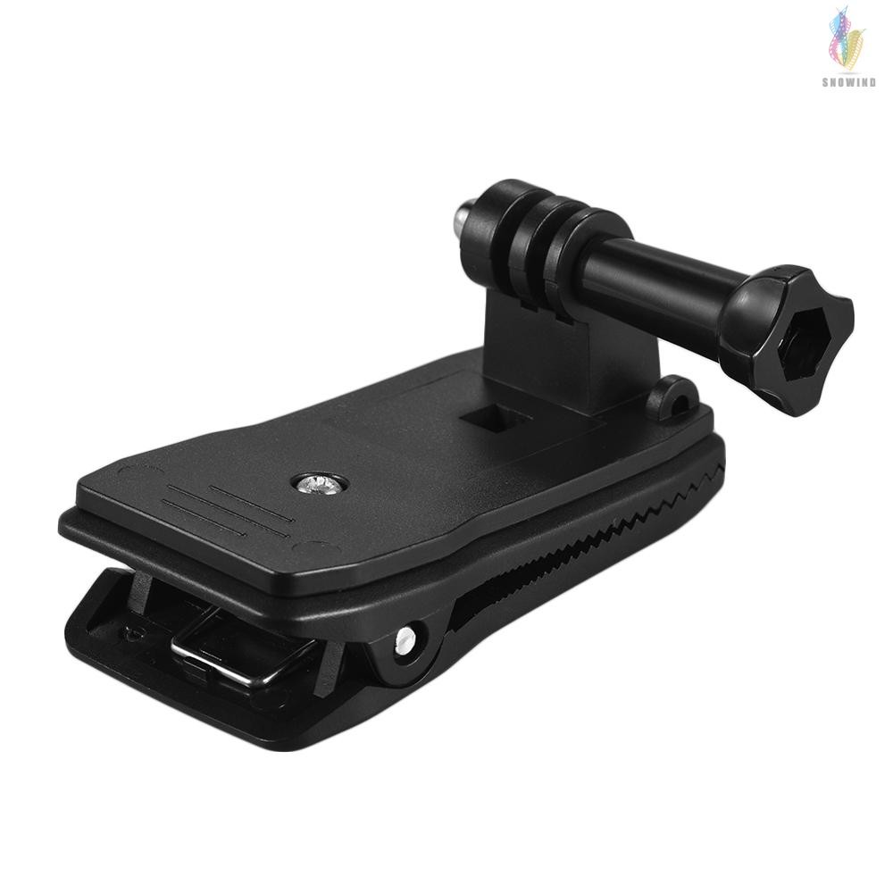 Kẹp Gắn Camera Hành Trình Gopro Hero 7 / 6 / 5 / 4 / 3 + / Xiaomi Yi Lite 4k + Có Thể Xoay 360 Độ