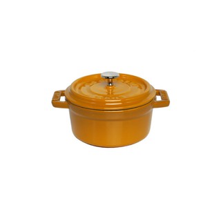 Nồi gang tròn Staub Cocotte Đen 10cm