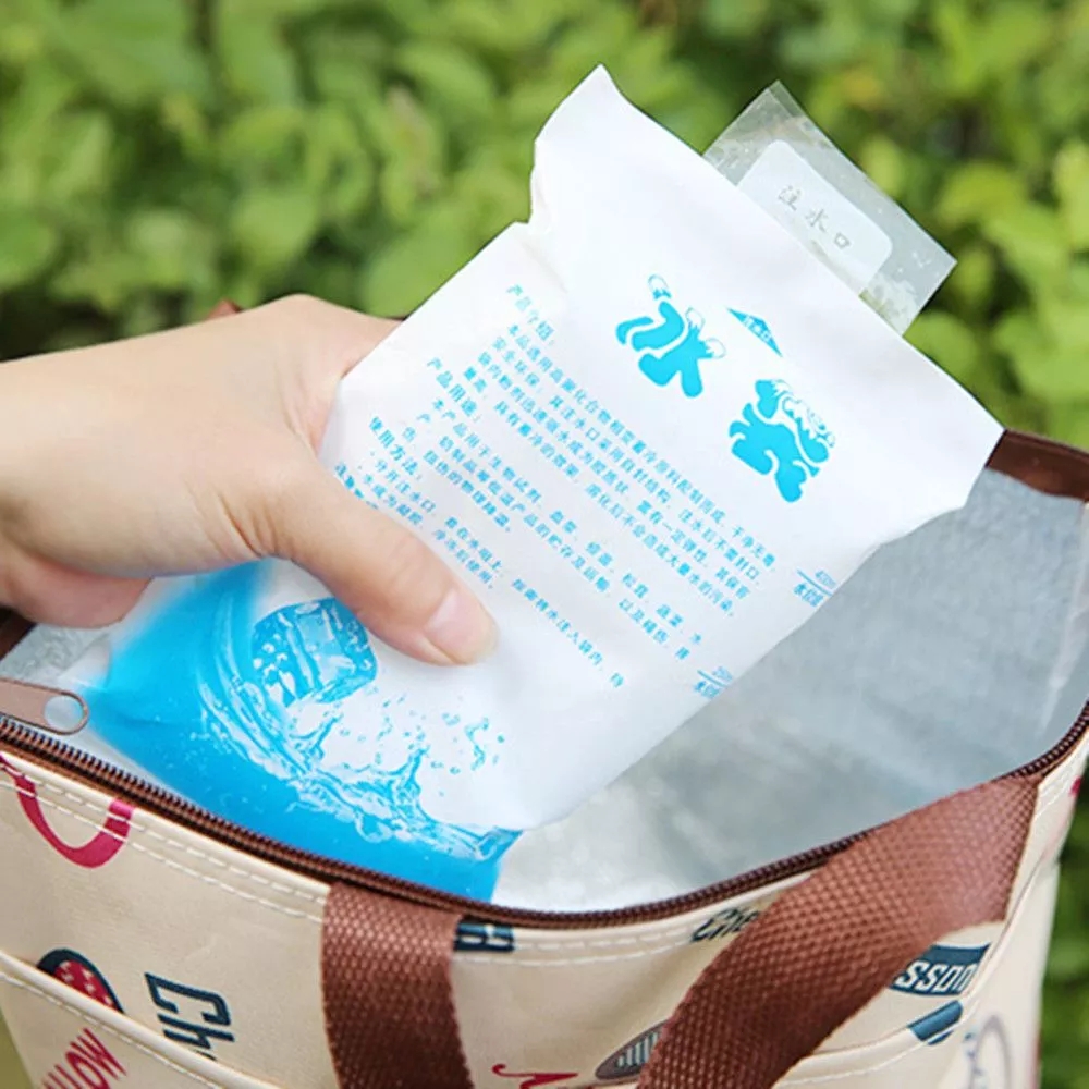 Bộ 10 Túi Đựng Đá Y Tế Bằng Nhựa Trong Suốt Có Thể Tái Sử Dụng