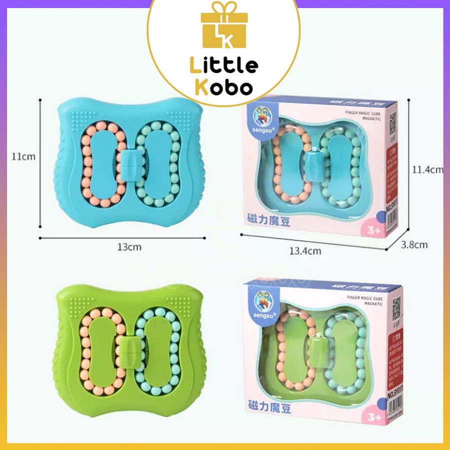Rubik Bean Hạt Đậu SengSo Có Nam Châm Rubic Biến Thể Stickerless Đồ Chơi Tư Duy Giảm Stress