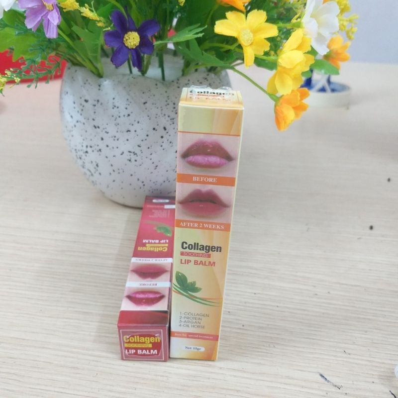 Colagen cao cấp dưỡng môi  kích màu sau phun xăm Colagen made in USA dạng tuýt 15g