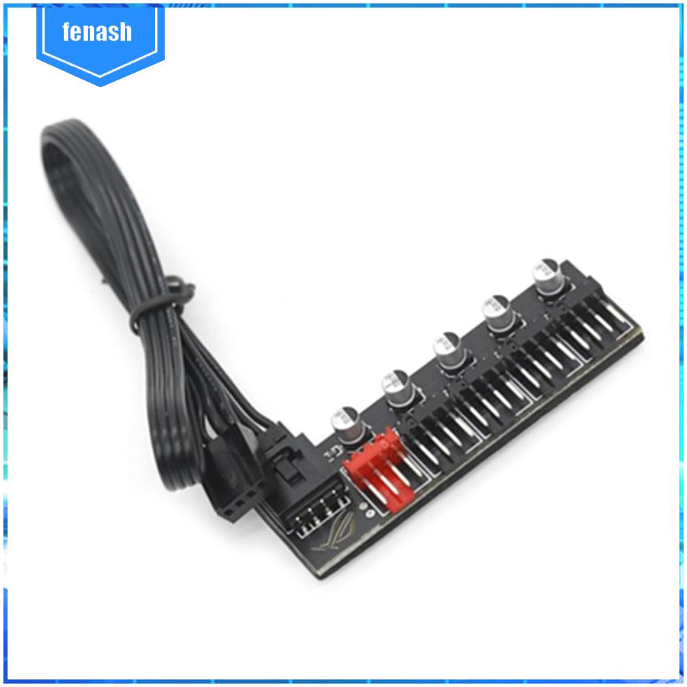 ✪Bộ Chia Cổng Quạt Tản Nhiệt 5 Cổng Cho Quạt PWM 4 Pin